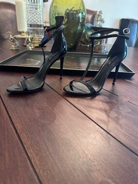 Women’s Patent Leather Strap Heels